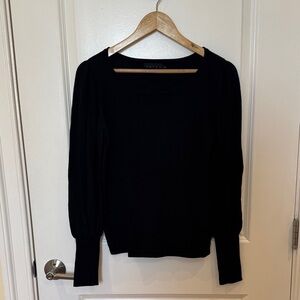 Hatch Black Merino Wool sweater